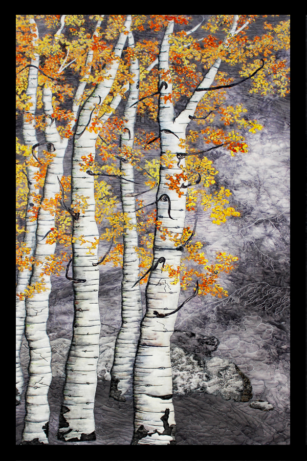 Aspens In Bloom